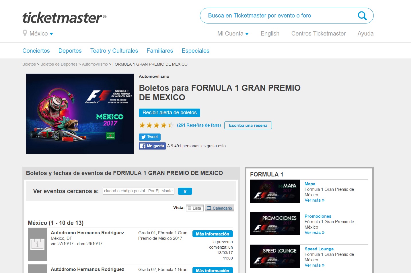 Ticketmasterformula1